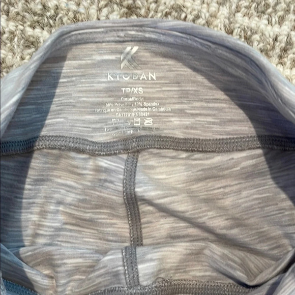 NWT KYODAN Women’s Gray Soft  Leggings Sz XS - Picture 3 of 5